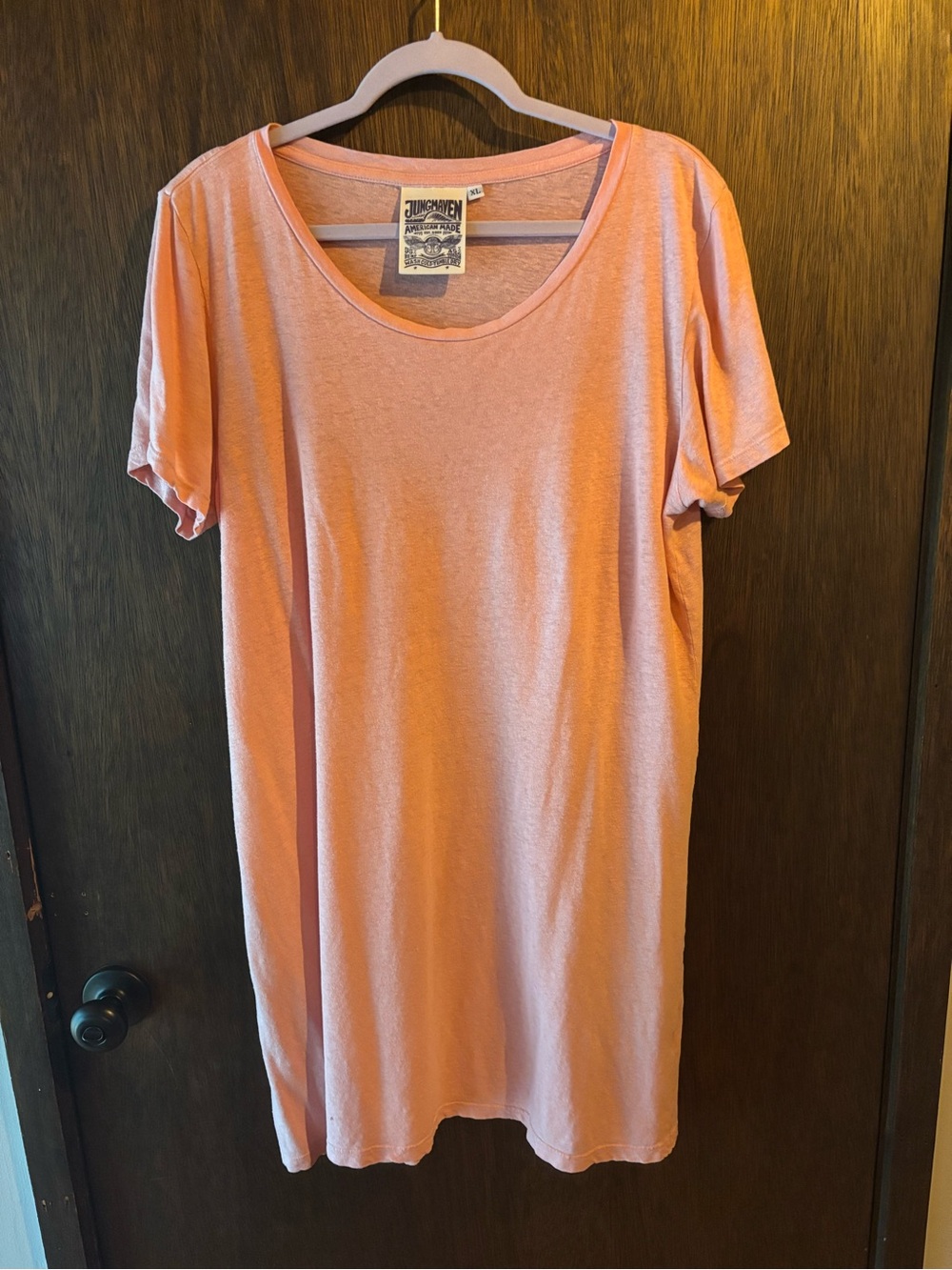 Jungmaven T-Shirt Dress Pink XL